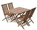 Grade A Teak Dining Set Rimini