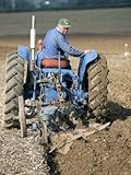 IMAGE OF Farmer Ploughing Near Sonning Common, Oxfordshire, England, United Kingdom Photographic Poster Print by Robert Francis, 9x12