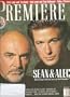 Premiere Magazine April 1990-Sean Connery and Alec Baldwin Cover