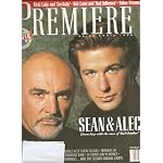 Premiere Magazine April 1990-Sean Connery and Alec Baldwin Cover book cover