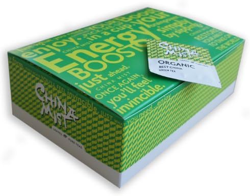 China Mist Leaves Pure Teas Organic Best China Green 100-ct Tea Bags