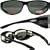 Escort Fits Over Most Prescription Eyewear Safety Glasses Smoke Lenses
