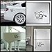 Cow Moo Cartoon Die Cut Vinyl Decal Decorative Sticker for Car Truck Laptop Bike Helmet Small Appliances Music Instruments Motorcycle (Black, 5.5