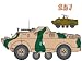 1/35 ソビエト軍 装甲偵察車 BRDM-2/3 w/ソビエト軍 戦車兵フィギュア