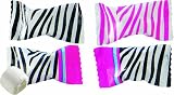 Party Sweets Zebra Print Buttermints, 7-Ounce Bags (Pack of 6)