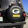 Green Bay Packers NFL Black Tire Cover