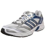 adidas Men's Duramo 3 Running Shoe,Running White/Metallic Silver/Blue Beauty,10 M US