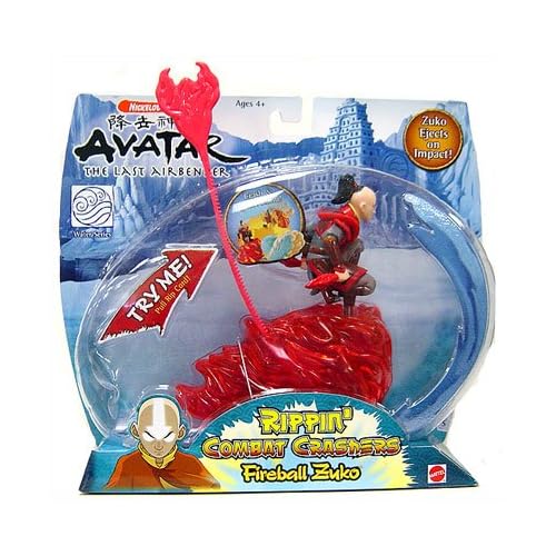 Avatar the Last Airbender Action Figure - Rippin Combat Crashers Fireball Zuko