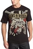 Bravado Men's Guns n' Roses "Toungue Skulls" T-Shirt