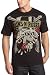 Bravado Men's Guns n' Roses "Toungue Skulls" T-Shirt, Black, Large