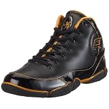 AND 1 Men's ME8 MID Basketball Shoe,Black/Gold,6.5 M US