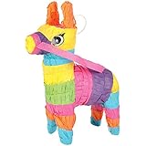 MINI DONKEY PINATAS, 3 Count