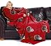 Tampa Bay Buccaneers Adult Comfy Throw Blanket with Sleeves