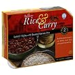 Kohinoor Rice & Curry Microwaveable Trays, Kashmiri Rajma with Steamed Basmati Rice, 12.3-Ounce Trays (Pack of 6)