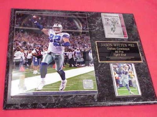Cowboys Jason Witten 2 Card Collector Plaque