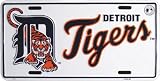 Detroit Tigers License Plate Classic Design Embossed