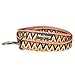 Blueberry Pet Durable Elite Basic Dog Leash for Puppy with Flame Stitch and Henley Stripes 6 ft x 3/8