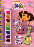 Dora l'exploratrice, Tome : Danse avec Dora ! : Livre de coloriage