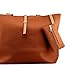 GEARONIC TM Korean Lady Women PU Leather Shoulder Handbag Shoulder Bag Brown
