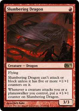 Magic: the Gathering - Slumbering Dragon (148) - Magic 2013 On Sale