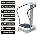 KMS 2011 Silver Crazy Fit Vibration Massage Plate 1000W 2500W Peak Power 99 Speed Range with MP3 Loudspeaker and Holder and 2 Free Power Cords 150kg Max User Weight