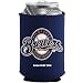 Milwaukee Brewers Cups, Mugs & Shots : Milwaukee Brewers Navy Blue Collapsible Can Coolie