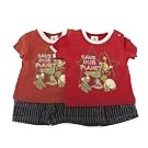 Baby Boys Save Our Planet Animal Design Short Sleeve T-Shirt and Shorts Set
