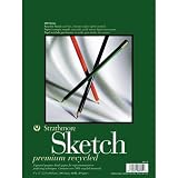 Strathmore 9-Inch by 12-Inch Premium Recycled Sketch Book, 100-Sheet