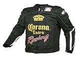 Joe Rocket Corona Light Replica Mesh Mens Motorcycle Jacket Black/Black/White M