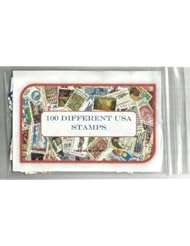 Lot of 100 Used US United States Postage Stamps