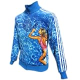 51xUmZRQ7AL. SL160  Adidas Originals Calendar Girls July 83 Swimming Pool Tracksuit Top Blue Mens