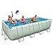 Intex 18ft X 9ft X 52in Rectangular Ultra Frame Pool Set