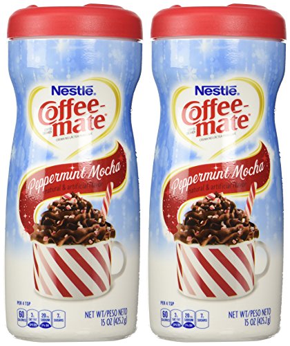 Nestle Coffeemate Peppermint Mocha Coffee Creamer 15 Oz (Pack of 2)