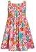Bonnie Jean Girls 7-16 Bright Floral Print Dress