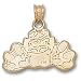 Univ Of Georgia Fighting Dog Pendant (14kt)