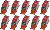 10-Pk Compatible CANON BCI-15 Black Printer Ink Cartridges for i70, i80, Pixma iP90, Pixma iP90V