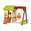 Smoby 310463 - Winnie Puuh Waldhaus mit Schaukel und Rutsche