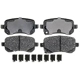 ACDelco 17D1326CH Professional Durastop Rear Ceramic Disc Brake Pad Set by ACDelco