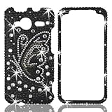 Talon 15388 Full Diamond Bling Phone Shell for HTC Evo Shift 4G (Butterfly) ....