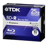 TDK ベアタイプ データ用ブルーレイディスク 1-4倍速対応 25GB 1回記録用 10枚パック BDD-R25X10A