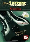 Mel Bay First Lessons Violin Book CD Set