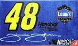 Review   / Nascar Driver Jimmy Johnson # 48 Bath Mat Large