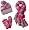 Pink/Gray