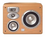 JBL L820BE 6-Inch 4-Way Wall-Mountable Bookshelf Loudspeakers (Pair, Beech)