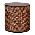 Lina Round End Table - Antique Doft