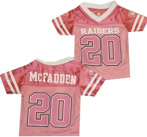 Oakland Raiders Darren McFadden Infant Toddler Pink Girls Jersey