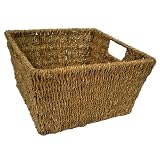 Image of Square Seagrass Storage Basket