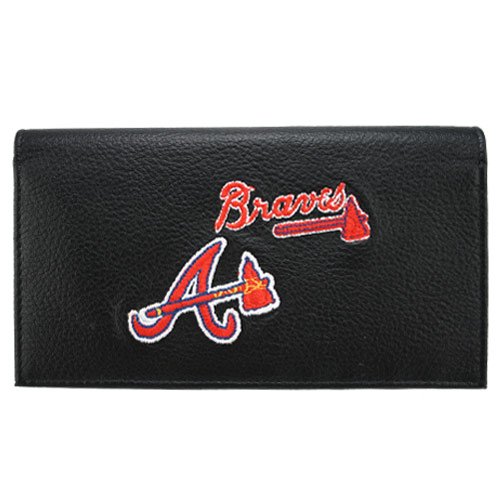 Atlanta Braves Embroidered Checkbook