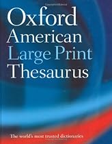The Oxford American Large Print Thesaurus