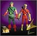 DC Direct Deluxe Action Figure Set Green Arrow and Speedy